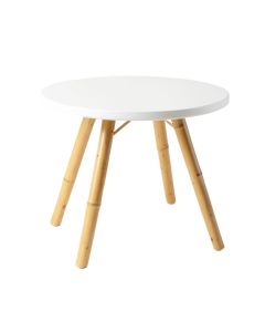 Ash Bridge Patio Table - White (synthetic illustration; no displayed measurements)