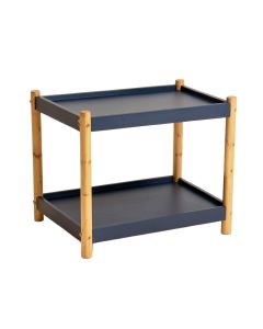 Laurel Arc Empty Countertop Canister Rack - Navy