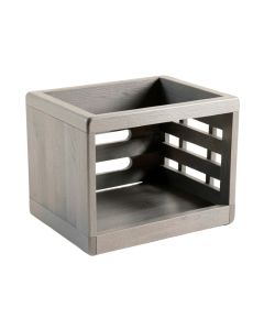 Field Bridge Empty Furniture-Style Pet Crate - Gray