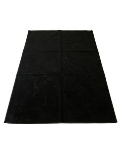 Brook Bend Rectangular Area Rug - Black