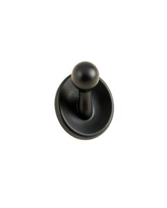 Heath Arc Wall-Mounted Robe Hook - Black