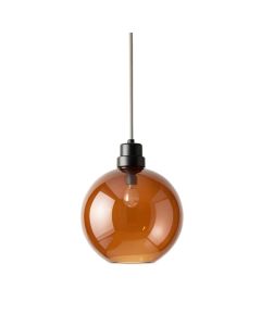 Hazel Arc Pendant Light Suspended From One Plain Cable