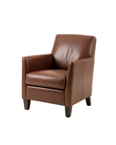 Mcneilly Genuine Upholstered Dining Chair