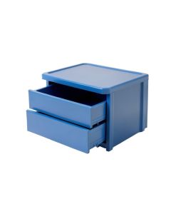 Hill Bend Small-Parts Storage Drawer Cabinet - Blue