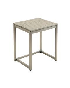 Willow Bridge Compact Balcony Table - Gray (synthetic illustration; no displayed measurements)