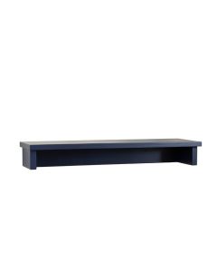 Maple Bridge Wall-Mounted Shelf - Navy