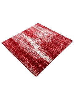 Santa Baby Decorative Ombre Print Flatweave Red/White Rug