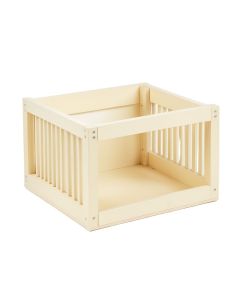 Hazel Brook Empty Furniture-Style Pet Crate - Cream