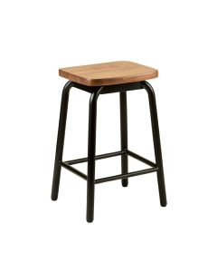 Tessa Solid Wood 30 '' Bar Stool