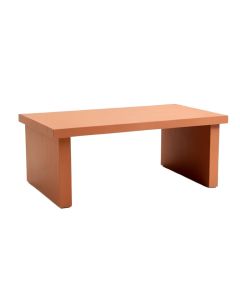 Hill Bridge Desktop Monitor Riser - Terracotta (synthetic illustration; no displayed measurements)