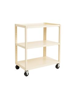 Rowan Bridge Empty Rolling Workshop Cart - Cream (synthetic illustration; no displayed measurements)