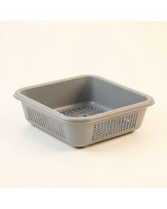 Cedar Falls Empty Under-Desk Cable Tray - Gray (synthetic illustration; no displayed measurements)
