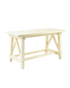 Ash Dale Empty Workshop Workbench - Ivory