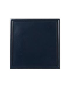 Reed Branch Uninstalled Square Decorative Tile - Navy