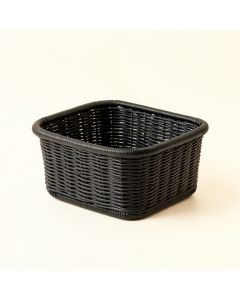Hill Crest Empty Storage Basket - Black (synthetic illustration; no displayed measurements)