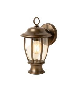 Kensett Palladian Bronze 1 - Bulb Outdoor Wall Lantern