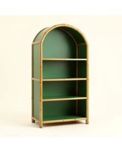 Glen Branch Freestanding Bookcase - Green (synthetic illustration; no displayed measurements)