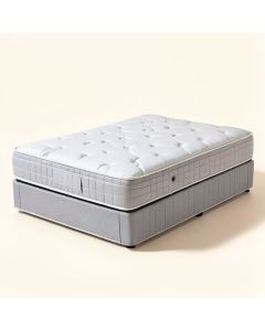 Serta 12 '' Plush Tight Top Innerspring Mattress And Box Spring Set (synthetic illustration; no displayed measurements)