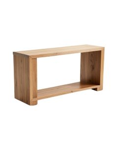 Hickin 43.2 '' Solid Wood Console Table (synthetic illustration; no displayed measurements)