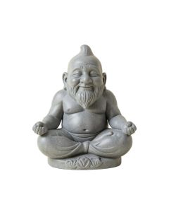 Good Time Large Gnamaste Meditating Gnome In Lotus Position Statue