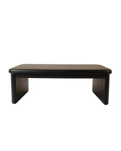 Moss Branch Indoor Bench - Black (synthetic illustration; no displayed measurements)