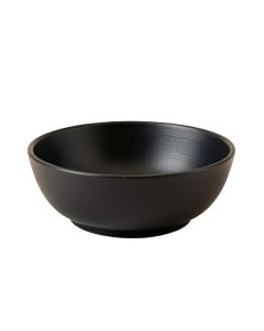 Rowan Arc Dining Bowl - Black (synthetic illustration; no displayed measurements)