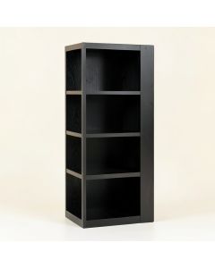 Reed Bridge Narrow Cubby Tower - Black (synthetic illustration; no displayed measurements)