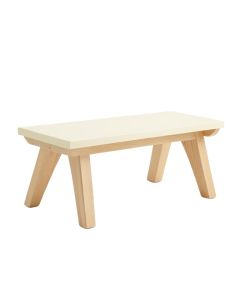 Briar Bend Indoor Bench - Cream (synthetic illustration; no displayed measurements)