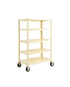 Cliff Branch Empty Rolling Workshop Cart - Ivory (synthetic illustration; no displayed measurements)