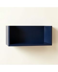 Reed Branch Wall-Mounted Shelf - Navy (synthetic illustration; no displayed measurements)