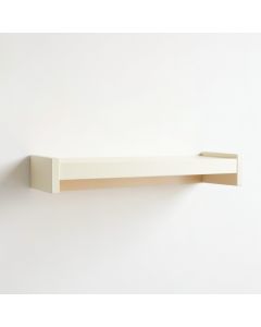 Rowan Branch Wall-Mounted Shelf - Cream (synthetic illustration; no displayed measurements)