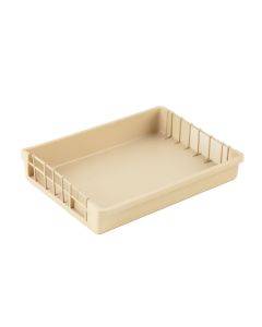 Laurel Bridge Empty Under-Desk Cable Tray - Beige (synthetic illustration; no displayed measurements)