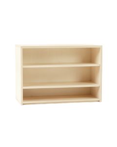 Brook Bend Low Bookcase - Ivory
