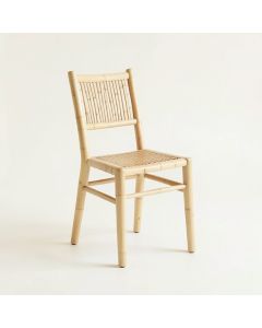 Maple Bridge Dining Chair - Ivory (synthetic illustration; no displayed measurements)