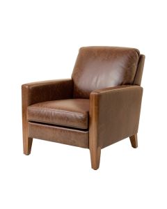 Cedarburg 29.5 '' Wide Genuine Leather Armchair