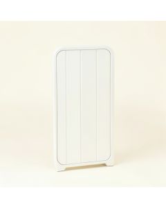 Brook Bridge Narrow Outdoor Storage Bench - White (synthetic illustration; no displayed measurements)