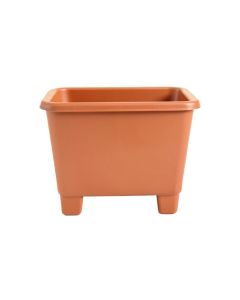 Dune Brook Empty Raised Planter - Terracotta (synthetic illustration; no displayed measurements)