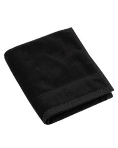 Oak Dell Bath Towel - Black (synthetic illustration; no displayed measurements)