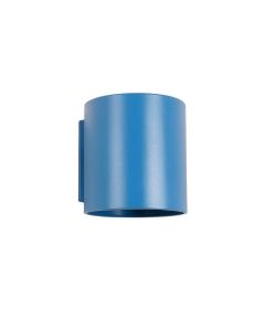Cliff Branch Wall Sconce Mounted On A Plain Wall - Blue (synthetic illustration; no displayed measurements)