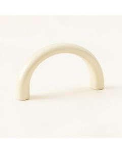 Stone Crest Cabinet Handle Without Packaging - Ivory (synthetic illustration; no displayed measurements)