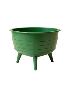 Hill Bend Empty Raised Planter - Green