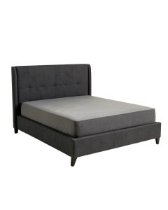 Zest Wing Upholstered Standard Bed (synthetic illustration; no displayed measurements)