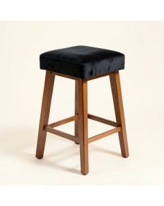 Wendy Velvet 26 '' Counter Stool (synthetic illustration; no displayed measurements)