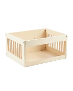 Holly Canyon Empty Furniture-Style Pet Crate - Cream