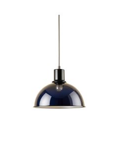 Elm Arc Pendant Light Suspended From One Plain Cable