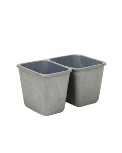 Osterley Basket 2-Piece Metal Planter Box Set (synthetic illustration; no displayed measurements)