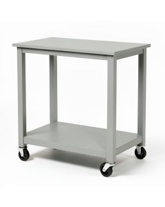 Olive Dale Empty Rolling Workshop Cart - Gray (synthetic illustration; no displayed measurements)