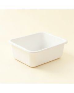 Reed Brook Empty Storage Basket - White (synthetic illustration; no displayed measurements)