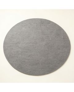 Cove Bend Round Area Rug - Gray (synthetic illustration; no displayed measurements)