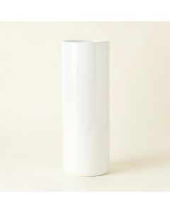 Pine Bluff Empty Decorative Vase - White (synthetic illustration; no displayed measurements)